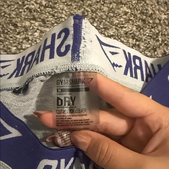 Gym shark Gray Leggings - Picture 2 of 4